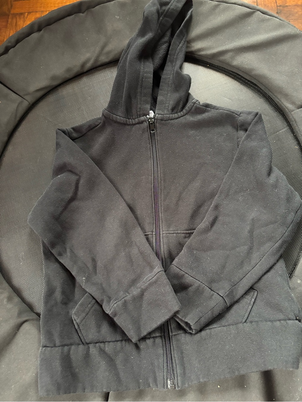 Old Navy Black Kids Zip-Up Hoodie